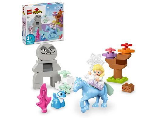 LEGO Конструктор DUPLO Disney Эльза и Бруни в Заколдованом лесу 10418 фото