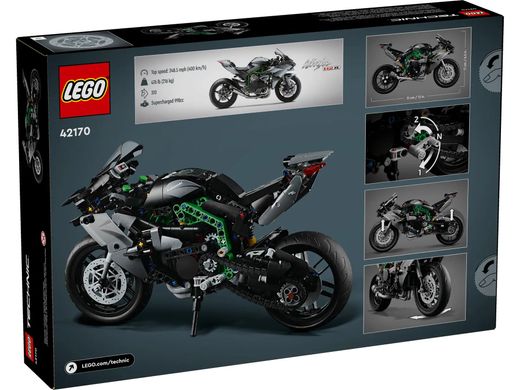 LEGO Конструктор Technic Мотоцикл Kawasaki Ninja H2R 42170 фото