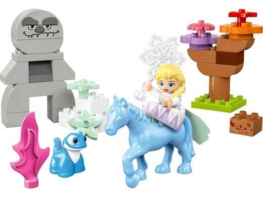 LEGO Конструктор DUPLO Disney Эльза и Бруни в Заколдованом лесу 10418 фото