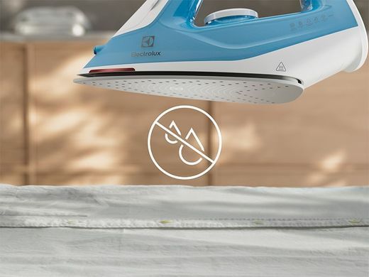 Electrolux Праска, 2300Вт, 250мл, паровий удар 110гр, керам. підошва, синьо-білий E5SI2-4CB фото