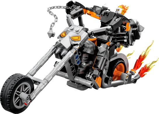 Конструктор LEGO Super Heroes Примарний Вершник: робот і мотоцикл 76245 фото