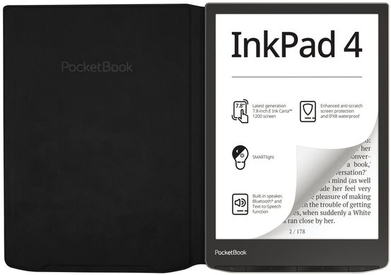 PocketBook Чохол 743 Flip series, Black HN-FP-PU-743G-RB-CIS фото
