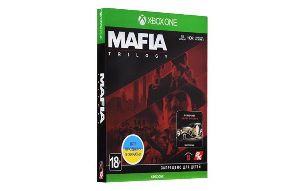 Гра консольна Xbox One Mafia Trilogy, BD диск 5026555362832 фото