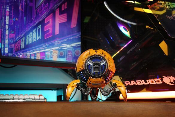 GravaStar Акустична система Mars Pro 2 Battle-Worn, Zinc Alloy body, BT/3.5мм, 20ВТ, жовтий GRAVASTARG1PRO_YLW_V2 фото