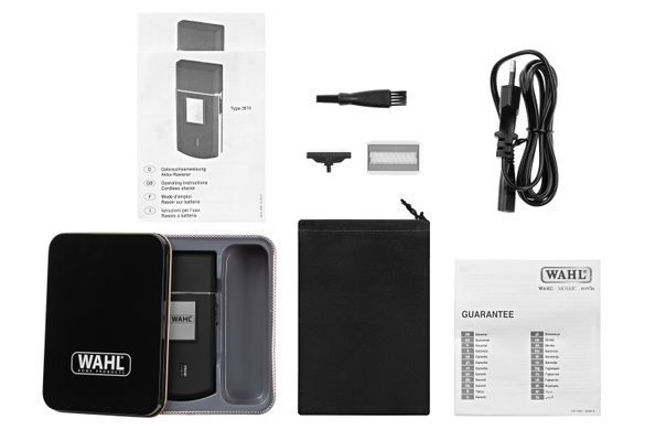 Moser Бритва електр. WAHL Travel Shaver сеточная , бритв.головок-1, сух., триммер, черный 03615-1016 фото