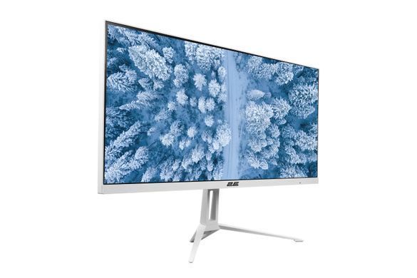 2E Монитор 25.7" D2621W HDMI, DP, Audio, IPS, 2560x1080, 21:9, 75Hz, FreeSync, White 2E-D2621W-01.UA фото
