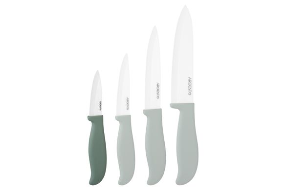 Нож керамический для овощей Ardesto Fresh 18.5 см, зеленый, керамика/пластик AR2118CZ фото