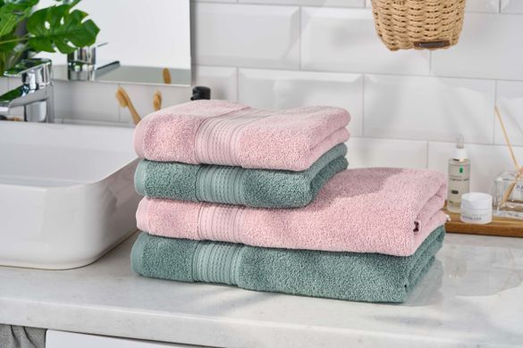 ARDESTO Рушник махровий SuperSoft 50х90см, 100% бавовна, зелений