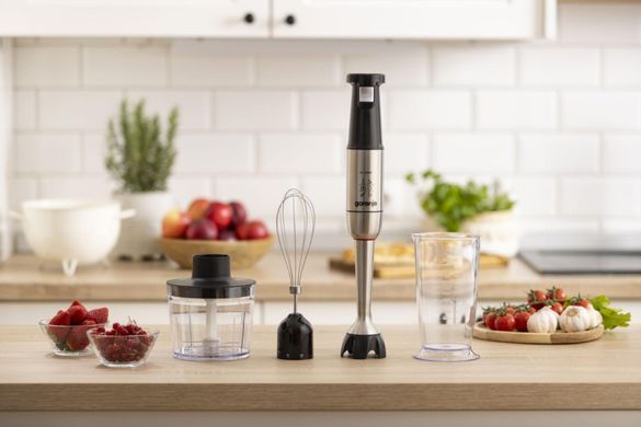 Gorenje Gorenje submersible blender 1500W, 3in1, bowl-600ml, inox