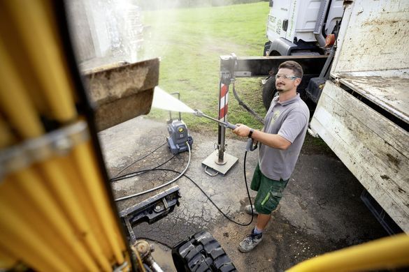 Karcher Mini high-pressure washer HD 5/13 E Classic 2700W 130-170bar 500l/h hose 10m 18.8kg 1.520-810.0 фото