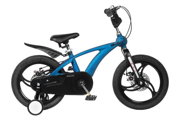 Дитячий велосипед Miqilong YD Синій 16` MQL-YD16-BLUE фото