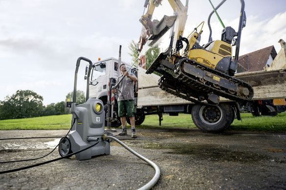 Karcher Mini high-pressure washer HD 5/13 E Classic 2700W 130-170bar 500l/h hose 10m 18.8kg 1.520-810.0 фото