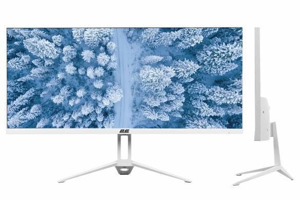 2E Монитор 25.7" D2621W HDMI, DP, Audio, IPS, 2560x1080, 21:9, 75Hz, FreeSync, White 2E-D2621W-01.UA фото
