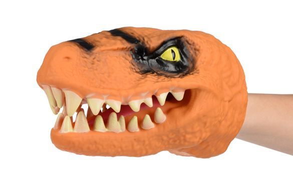 Same Toy Игровой набор Animal Gloves Toys - Динозавр (оранжевый) AK68622-1Ut3 фото