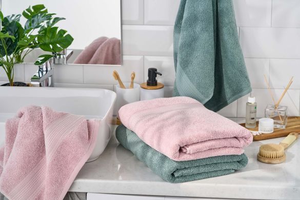 ARDESTO Рушник махровий SuperSoft 50х90см, 100% бавовна, зелений