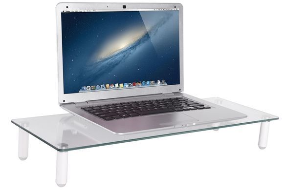 Digitus Подставка для монитора DIGITUS Universal glass monitor riser, до 20кг DA-90358 фото