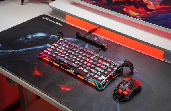 GravaStar Игровая поверхность WARRIOR, XL (900х450х3мм), черный GSA8_MPD_WARRIOR фото