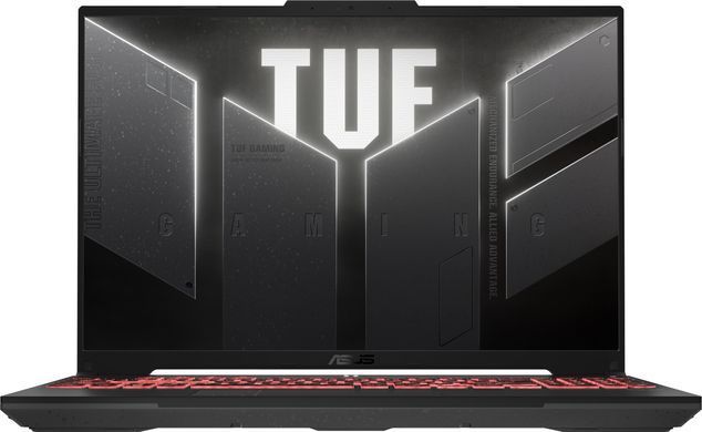 ASUS Ноутбук ASUS TUF Gaming A16 FA607NUG-RL205 16" WUXGA, AMD R5-7445HS, 16GB, F512GB, NVD4050-6, noOS, Сірий 90NR0MU3-M00CV0 фото