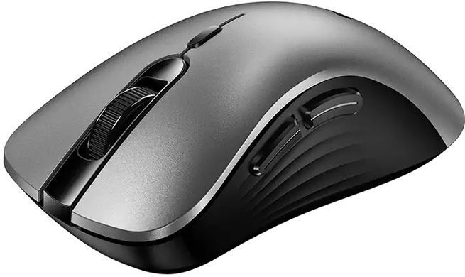 Genius Миша Genius Ergo 8100S, Silent, AI, WL, сірий 31030040404 фото