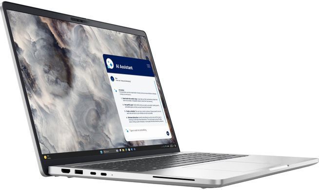 Dell Ноутбук Dell Pro 16 Plus 16" FHD+ AG, Intel U7-265U, 32GB, F512GB, UMA, Lin, сріблястий BTO108PB16250UA_UBU фото