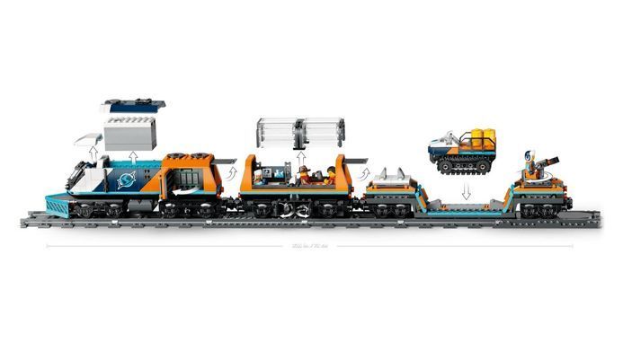 LEGO Конструктор LEGO City Арктичний дослідницький експрес 60470 фото