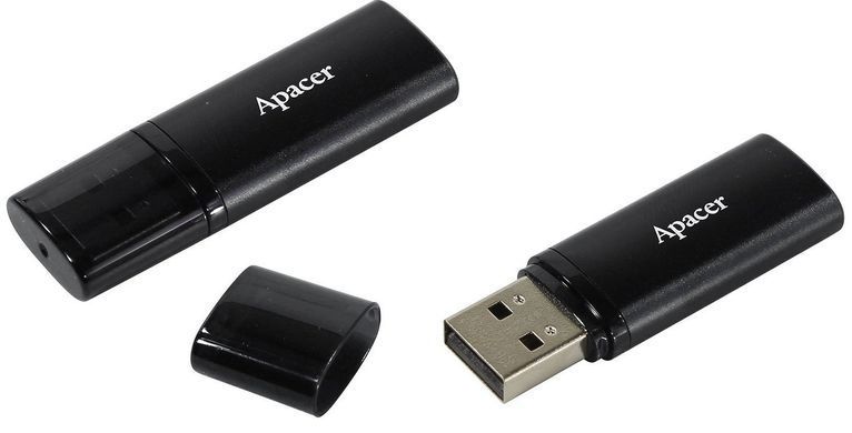 Накопичувач Apacer 32GB USB 3.1 Type-A AH25B Black AP32GAH25BB-1 фото