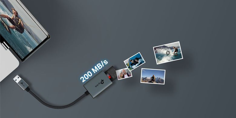 TP-Link USB-Концентратор TP-Link UA430 1xSD, 1x-microSD, USB TypeA UA430 фото