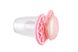 Пустышка Nuvita 7065 Air55 Cool симметрическая 0m+ "сердце" светящаяся в темноте цвета "кашемировая роза" 2 - магазин Coolbaba Toys