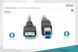 Digitus Кабель USB 3.0 (AM/BM) 1.8м, чорний 3 - магазин Coolbaba Toys
