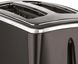 Toaster Russell Hobbs Matte Black 2 Slice, 1550W, stainless steel, heating, defrosting, black 6 - магазин Coolbaba Toys