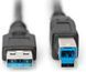 Digitus Кабель USB 3.0 (AM/BM) 1.8м, чорний 2 - магазин Coolbaba Toys