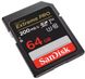 Карта пам'яті SanDisk SD 64GB C10 UHS-I U3 R200/W90MB/s Extreme Pro V30 3 - магазин Coolbaba Toys