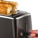 Toaster Russell Hobbs Matte Black 2 Slice, 1550W, stainless steel, heating, defrosting, black 5 - магазин Coolbaba Toys