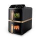 Philips Мультипіч Stacked Dual 2300Вт, чаша-5+5л, сенсорне управл., 6 авто. программ, пластик, чорний 7 - магазин Coolbaba Toys