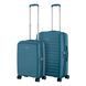 2E Набір валіз 2E, Aero, поліпропілен, (M+S),TSA, 4 колеса, EXP, синій 2 - магазин Coolbaba Toys