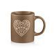 ARDESTO Mug Heart, 320ml, ceramic, gray 3 - магазин Coolbaba Toys