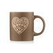 ARDESTO Mug Heart, 320ml, ceramic, gray 1 - магазин Coolbaba Toys