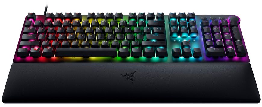 Клавіатура ігрова Razer Huntsman V2 Red Switch USB RU Black RZ03-03930700-R3R1 фото