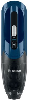 Пылесос Bosch беспроводный, конт пыль -0.9л, автон. раб. до 44мин, вес-2.5кг, НЕРА, синий BCHF2MX20 фото