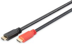 Кабель DIGITUS HDMI UHD 4K, w/Ethernet/Amplifier, type A M/M, 20 m AK-330118-200-S фото