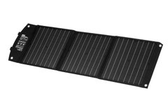 Портативна сонячна панель 2E, 60 Вт зарядний пристрій, DC, USB-С PD18W, USB-A 24W - купити в інтернет-магазині Coolbaba Toys