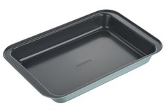 Форма для випікання Ardesto Tasty baking 37,5*25,5 см прямок., сірий,голубий, вуглецева сталь - купити в інтернет-магазині Coolbaba Toys