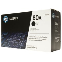 Картридж HP 80A LJ M425/M401 Black (2700 стор) CF280A фото