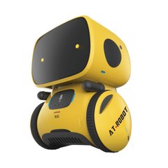 Інтерактивний робот з голосовим керуванням – AT-ROBOT (жовтий, озвуч.укр.) - купити в інтернет-магазині Coolbaba Toys
