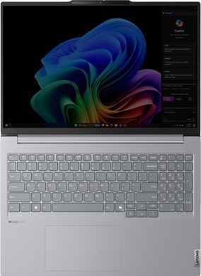 Lenovo Ноутбук Lenovo ThinkBook 16-G7 16" WUXGA IPS AG, Snapdragon X Plus X1P-42-100, 16GB, F512GB, UMA, Win11P, сірий 21NH0000RA фото