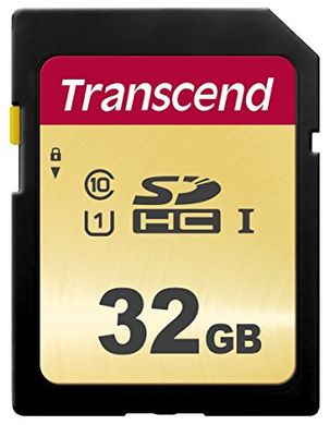 Карта памяти Transcend SD 32GB C10 UHS-I R95/W60MB/s TS32GSDC500S фото
