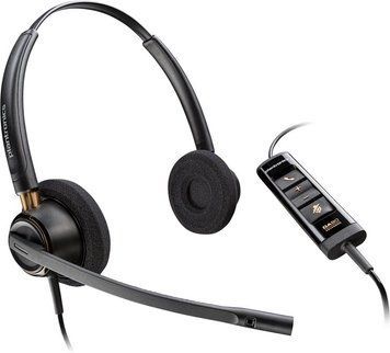Poly Гарнітура комп'ютерна стерео On-ear EncorePro 525-M, USB-A, всеспрямований, чорний 783R2AA фото