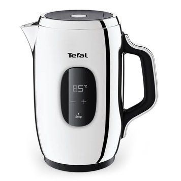 Tefal Электрочайник Majestuo 1.5л, с двойными стенками, 9 темп.реж, сенс. управл., нерж. сталь KI883D10 фото