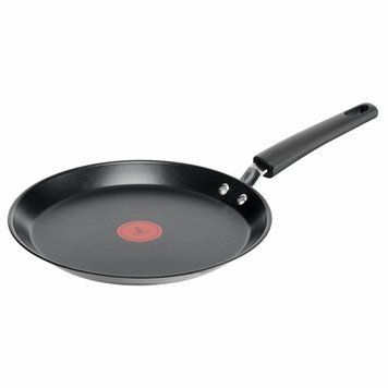 Tefal Сковорода для млинців Tefal Emotion+, 25см, нержавіюча сталь, бакеліт, чорний E3383855 фото