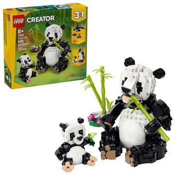 LEGO Конструктор LEGO Creator Дикі тварини: пандові 31165 фото